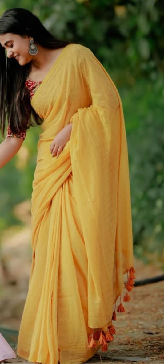 Contemporary Saree - Mustrad Jonaki